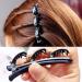 Double Layer Twist Plait Headband Hair Claw Clips - Black Magic Double Bangs Hairstyle Hair Tools for Women & Girls - Buy Online on GoSupps.com