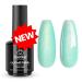 Beetles Mint Green Gel Polish - 15ml Glitter UV Soak Off Nail Polish for DIY Art - Mermaid Turquoise Shimmer - Summer Nail Design - Buy Online on GoSupps.com
