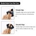 8 Pieces Triangle Makeup Sponge Set - Soft Powder Puff for Loose Foundation - Wet & Dry Makeup Tool - Black - Buy Online on GoSupps.com