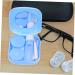JECOMPRIS 4-Piece Contact Lens Accessories Set | Lens Soaking Container Solution Bottle Tweezers & Pencil | Durable PP Material for Safe Storage - Buy Online on GoSupps.com