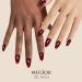 MEGIOR Burgundy Glitter Gel Nail Polish 15ml Sparkling Sequins Gel Polish High Gloss Soak Off UV LED Nail Gel Polish for Nail Art Manicure Salon DIY Home Gift for Girls - Buy Online on GoSupps.com