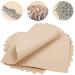 Tattoo Practice Skins - Lyuxzad 10 Sheets Blank Tattoo Skin Practice 7.4x5.6" Double Sides Fake Skin Tattooing Microblading Eyebrow Lip Practice Skin for Beginners and Experienced Artists 10pcs