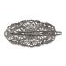 Rivelle Vintage Silver Hair Clip for Women | 5 cm Traditional Wedding Hair Accessory - Buy Online on GoSupps.com