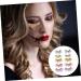 minkissy 5 Pairs Colored False Eyelashes Long Eyelashes for Halloween Lashes with Glitter Dramatic False Eyelashes Lashes with Color False Lash Chemical Fiber 3d European and American - Buy Online on GoSupps.com
