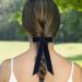 Minkissy Large Velvet Hair Bow Clips - Bowknot Hair Clip Velvet Hair Bow Barrettes Satin Ribbon Hair Bow Collection for Women Girls (Blue Edge) - Buy Online on GoSupps.com