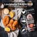 Poppamies Louisiana Cajun Spice Mix - 200g Dry Marinade for Fish Chicken & Vegetables | Perfect for BBQ Grill & Oven - Buy Online on GoSupps.com