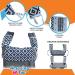 Organic Cotton Reversible Drool & Teething Pad Set | Fits All Carriers | Ideal for Infant Toddler Girls & Boys | Patent Pending - Buy Online on GoSupps.com