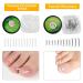 Professional Ingrown Toenail Removal Kit - 92 PCS Treatment Tool for Toe Nail Correction, Pain Relief, and Protection - Buy Online on GoSupps.com