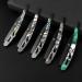 Ghost Shaving Knife - Dual Blade Foldable Razor for Hair Removal | SUS Black Manual Shaver for Face Beard Eyebrow Underarm & Bikini - 20 Blades - Buy Online on GoSupps.com