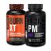 Jacked Factory Burn-XT Clinically Studied Thermogenic Weight Loss (60 Capsules) - Lean PM MAX Sleep Aid (120 Capsules) for Appetite Suppression (180 Capsules)