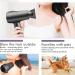 Rechargeable Cordless Hair Dryers Portable Travel Hairdryer Hot/Cold Wind Wireless Hair Dryer Fast Charge 5000mAh Rechargeable Battery Gray - Buy Online on GoSupps.com