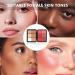 12 Colors Concealer Palette Cream Blush Palette Highlighter Blush Powder Makeup 2-In-1 Face Cosmetics Cream Foundation Palette Long-Wearing Full Coverage Makeup For Flawless Skin (B) - Buy Online on GoSupps.com