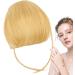 Paodduk Clip on Bangs Human Hair Clip on Air Bangs French Bangs | Natural Color Fringe Hairpieces Stylish Neat Bangs Hair Extension for Girls Women 613# - Buy Online on GoSupps.com