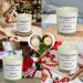 Soy Aromatherapy Candle Set - Lavender Freesia Scented Candles | 2 Pack Glass Jar Candles for Home Relaxation | 80 Hour Burn Time | Stress Relief Gift for Women | 10.6 OZ - Buy Online on GoSupps.com