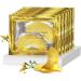 Crystal 24K Gold Eye Mask Anti-Aging Hydrolyzed Collagen and Hyaluronic Acid Under Eye Patches for Under Eye Wrinkles Dark Circles Hydrating Puffy Eyes (25 Pairs) - Buy Online on GoSupps.com
