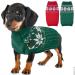 Katzinst dog sweater small dogs Christmas sweater dog dog sweater fleece dog sweater Christmas sweater for French bulldog dackel chihuahua yorkshire green s s green green