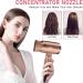 CONFU Professional Hair Dryer 1800W with Negative Ions - 2 Speeds, 3 Heat Settings - Fast Drying - Rose Gold - Buy Online on GoSupps.com