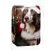 Lipstick Case Leather Lip Gloss Lipstick Organizer with Mirror Mini Lipstick Holder Bag Christmas Puppy Dog G456z5ykpu