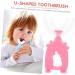 FOMIYES 24-Pack U-Shaped Children's Toothbrushes | Best Kids Toothbrush for Easy & Effective Dental Care - Buy Online on GoSupps.com