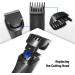 PRITECH Cordless Electric Hair Clipper & Beard Trimmer for Men - Professional Barber Clippers with 20 Adjustable Settings & Comb Attachment - Washable Black - Buy Online on GoSupps.com