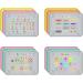 Dr. Betty's Educational Silicone Placemat for Babies, Toddlers, Kids - Non-Slip, Dishwasher Safe, Food Grade | Pink Letters - Buy Online on GoSupps.com