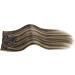 Moresoo Dark Brown with Caramel Blonde Clip in Hair Extensions - 22 Inch Real Human Hair, 7 Pieces/120g #P4/27 - Buy Online on GoSupps.com
