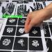 138 PCS Reusable Henna Tattoo Stencils Kit for Women, Teens & Girls - Black Tattoo Templates for DIY Body Art - Henna-1 - Buy Online on GoSupps.com