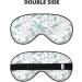 Unisex Dragonfly Print Sleeping Eye Mask - Soft Adjustable Strap Ultimate Light Blocking - Buy Online on GoSupps.com