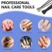 2Pcs Diamond Carbide Nail Drill Bits - Professional Conical Micro Cuticle Remover for Acrylic Gel Nails - 3/32 Shank - Ideal for Home Salon & DIY - Buy Online on GoSupps.com