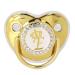Fashionable Toddler Pacifier - Portable Silicone Rhinestone 'E' Pacifier for Safe & Stylish Baby Care - Buy Online on GoSupps.com