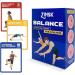 Balance Exercise Cards for Athletes - Core and Standing Balance Workout Deck for Full-body Fitness Exercises at Gym & Home - Buy Online on GoSupps.com