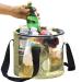NGUMMS 2 Collapsible Bucket - 10L Fishing Bucket - Portable Kitchen Bucket Outdoor Bucket Translucent Water Container Water Bucket for Outdoor Activities 2 Pcs Transparent Barrel