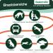 Baskerville Anti-Poison Bait Muzzle for Large Dogs - Size 10 | Comfortable Safe & Effective Protection | Pant & Drink with Ease - Buy Online on GoSupps.com