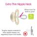 MAM Supreme Night Baby Pacifier for Sensitive Skin, Patented Nipple, 16+ Months, Girl - 2 Count, Pink - Buy Online on GoSupps.com