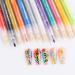 Waterproof Nail Polish Pen for Abstract Lines Painting | Quick Dry & Long Lasting DIY Nail Art Pen (12 Colors) | Portable Tip Pen - 1ml | Arrive Before Christmas - Buy Online on GoSupps.com