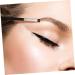 CANIGHT 6pcs Flat Eyebrow Brush Eyeliner Tool Eyeshadow Brush Eye Lash Brush Eye Brush Black Wooden Handle - Buy Online on GoSupps.com