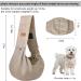 Buy VRBabies Dog Carrier Bag for Small Dogs - Adjustable Straps Breathable Mesh - Khaki Color - Buy Online on GoSupps.com