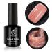 Beetles Glitter Gel Polish 15ml Pink Lady Nail Gel Soak Off LED Nail Lamp Flash Gel Nail Polish Rose Glitter Nail Art Manicure Salon DIY Home Solid Gel 0.5Oz G-Pink Lady