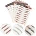 FOMIYES 16 Pcs Imitation Eco Eyebrow Sticker Stickers Waterproof Makeup Water Transfer Eyebrow Sticker Hair 1 count (Pack of 1) Assorted Colorx2pcs - Buy Online on GoSupps.com