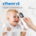 Elepho eTherm Non-Contact Infrared Thermometer for Adults & Kids - Fast & Accurate Temperature Readings - Buy Online on GoSupps.com
