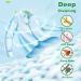 Eco-Friendly Laundry Detergent Sheets - Hypoallergenic Ultra-Concentrated Travel-Ready | Natural Fresh Linen Scent (120 Loads 60 Sheets - Buy Online on GoSupps.com