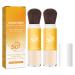 Sunscreen Powder, Sunscreen Powder, Setting Powder SPF 50 PA++, Setting Powder with Brush, Lightweight and Breathable Setting Powder (dzf,2)
