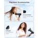 Hair Dryer - Slopehill Ionic Professional Blow Dryer with High-Speed Brushless Motor Portable & Quiet for Salon/Home/Travel - Fast Drying Men & Women - Add Concentrator - Buy Online on GoSupps.com