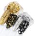 Holographic Glitter Nail Powder Kit - Gold/Silver Nail Art Foil Set - Buy Online on GoSupps.com