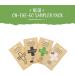 PATCH Eco-Friendly Bamboo Bandages Sampler Pack - Hypoallergenic, Latex Free, Plastic Free, Zero Waste, 100% Compostable - Coconut Oil, Activated Charcoal, Aloe Vera - 16ct - Buy Online on GoSupps.com