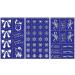 Armour Etch Designer Stencil - Seasons Greetings - Holiday Glass Etching Template - Buy Online on GoSupps.com