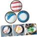 HOMSFOU 3pcs Japanese Sauce Dish Mini Sauce Dish Dipping Bowls Prep Bowls Small Glass Bowls Small Ceramic Bowls Pinch Bowls Mini Condiments Small Vinegar Bowls Round Cold Cuts re-usable 8.5x8.5CM As Shown - Buy Online on GoSupps.com
