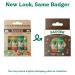 Badger Fair Trade Organic Lip Balm Set - Cocoa Vanilla Orange & Mint (4 Pack) - Buy Online on GoSupps.com