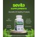 SEVITA Healthy Prostate Support Supplement Saw Palmetto Pygeum Zinc Copper & Vitamin B6 60 Vegeterian Capsules (30 Servings) Men's Wellness Formula - Buy Online on GoSupps.com