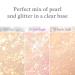 FLYNN Lightcatcher Liquid Glitter Eyeshadow - Long Lasting, Quick Drying Lightweight Formula - No Fall-out - K beauty High-Impact Eye Looks - 03 Peach Light - 0.12oz - Buy Online on GoSupps.com